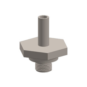 Eco Pump Product Discharge Custom Tube Stub Fitting 1.8cc/rev