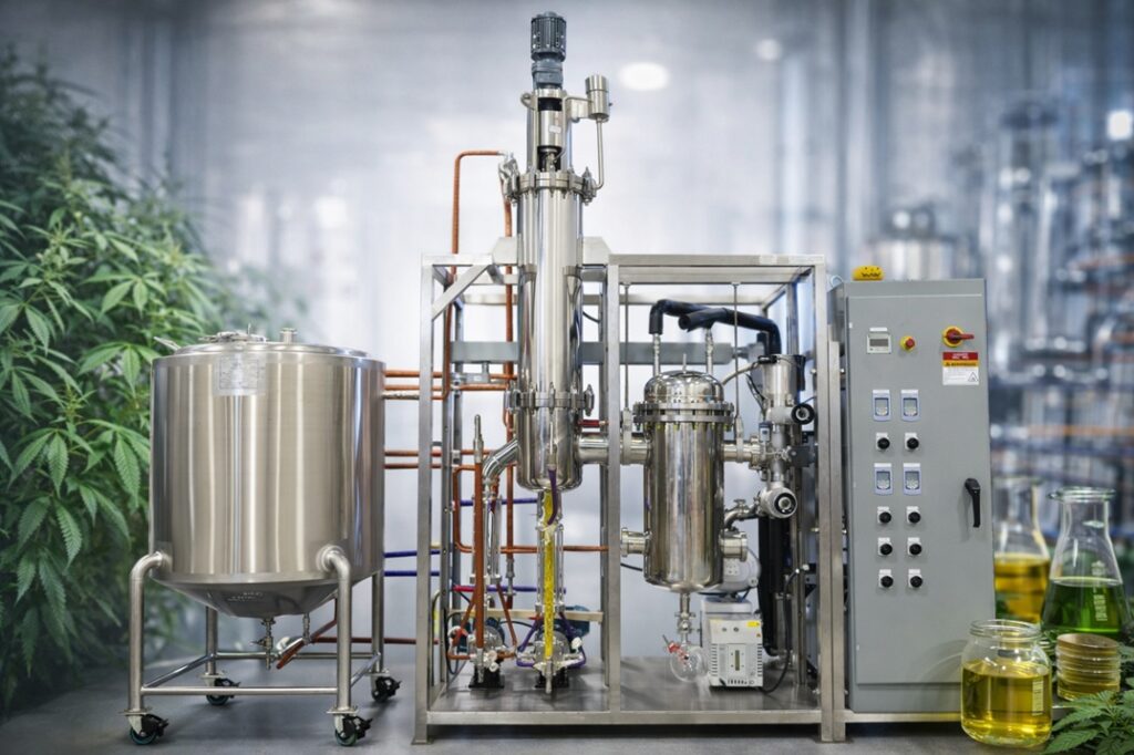 Commercial Cannabis, CBD & Hemp Distillation Equipment